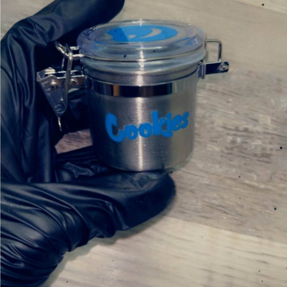 🆕 Y2K | Stainless Steel Storage Jar 🫙